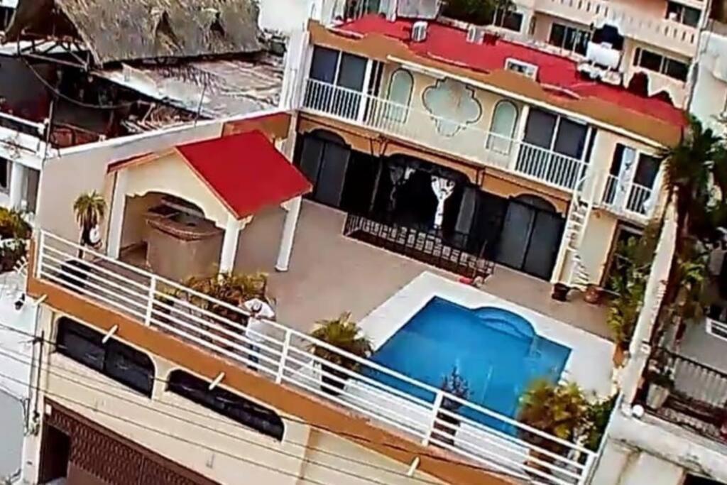 Blue Coast With Pool And Ocean View 10 To 35 P Villa Acapulco Exterior photo
